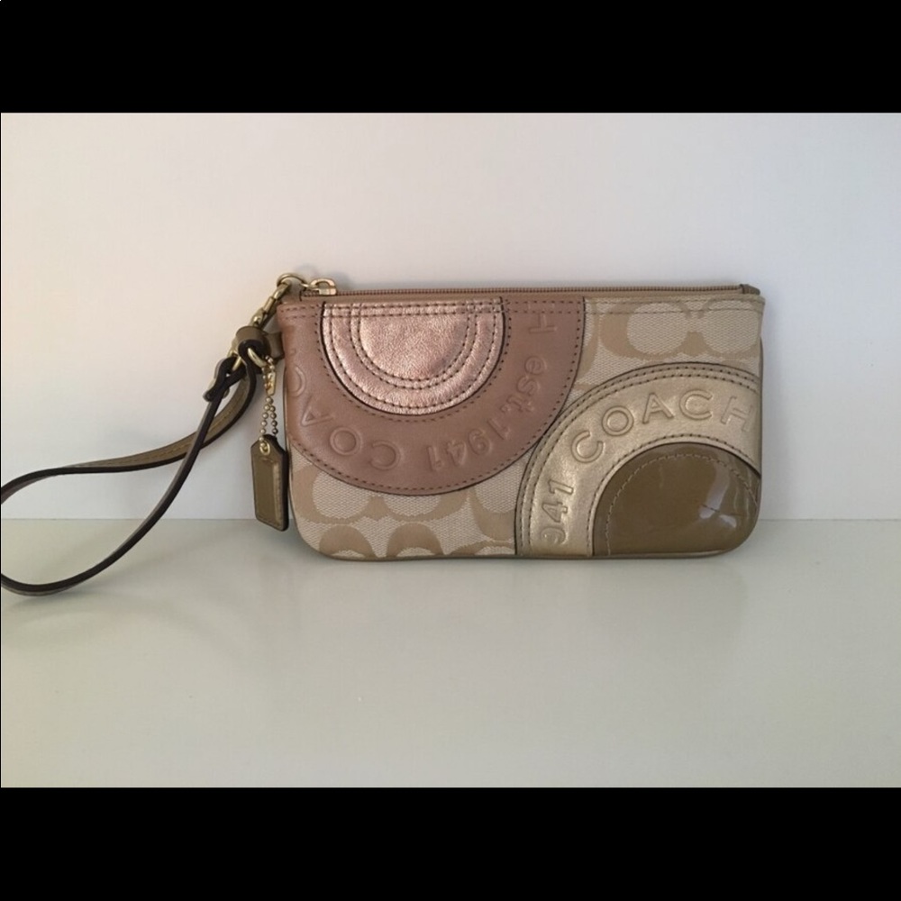 New Coach wristlet